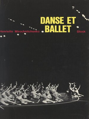 cover image of Danse et ballet